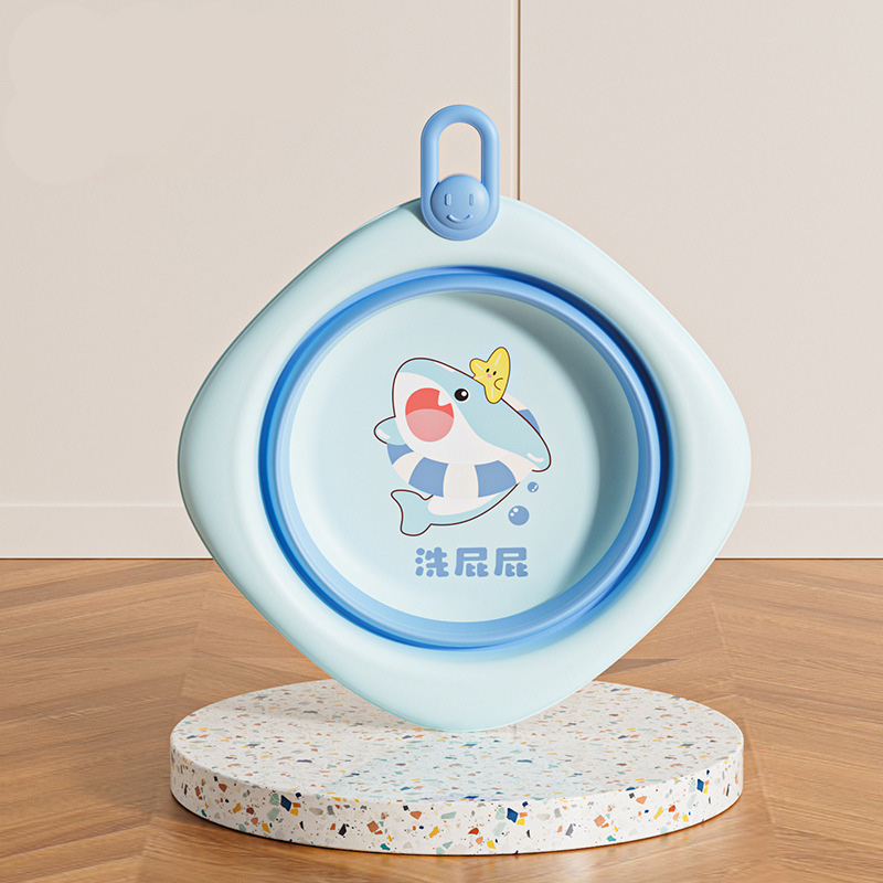 Folding Wash Bowl Wash Tub Was - Baby Bath Tub Foldable 评论和价格