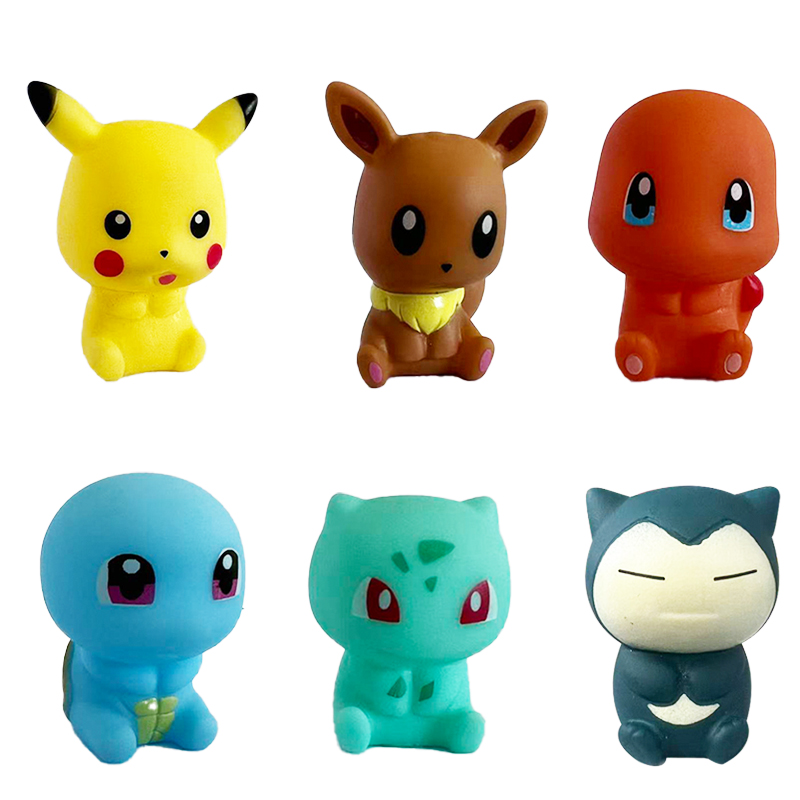 6Pcs Pokemon Bath Toys Pikachu - Baby Products In Japan 评论和价格