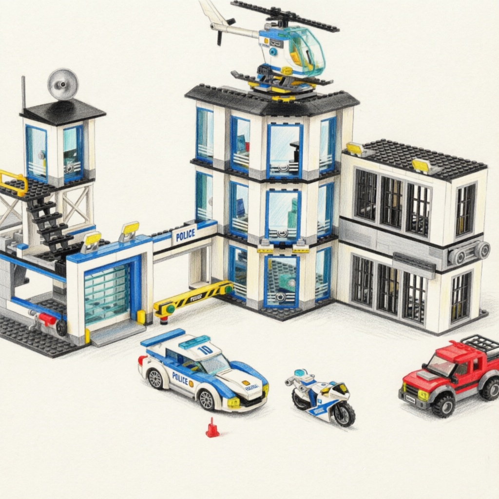 Special Police Station Militar - Lego Set Creator 评论和价格