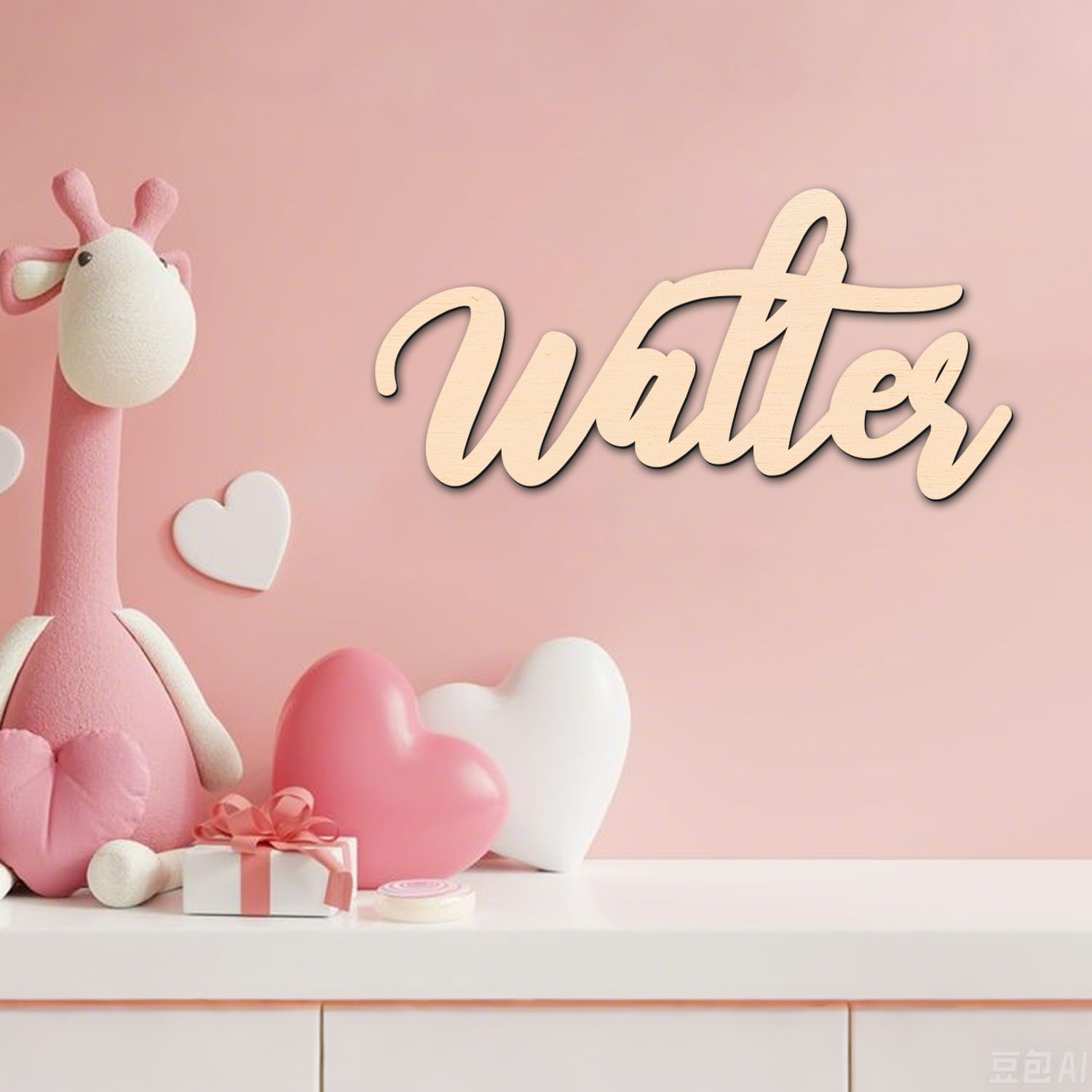 1pc personalized wooden surnam - Baby Products Decoration 评论和价格