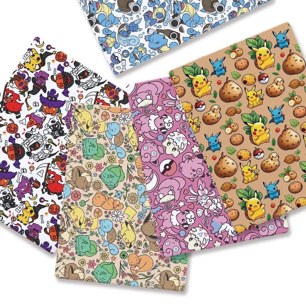 Pokemon Cartoon Fabric140*50cm - Baby Products In Japan 评论和价格
