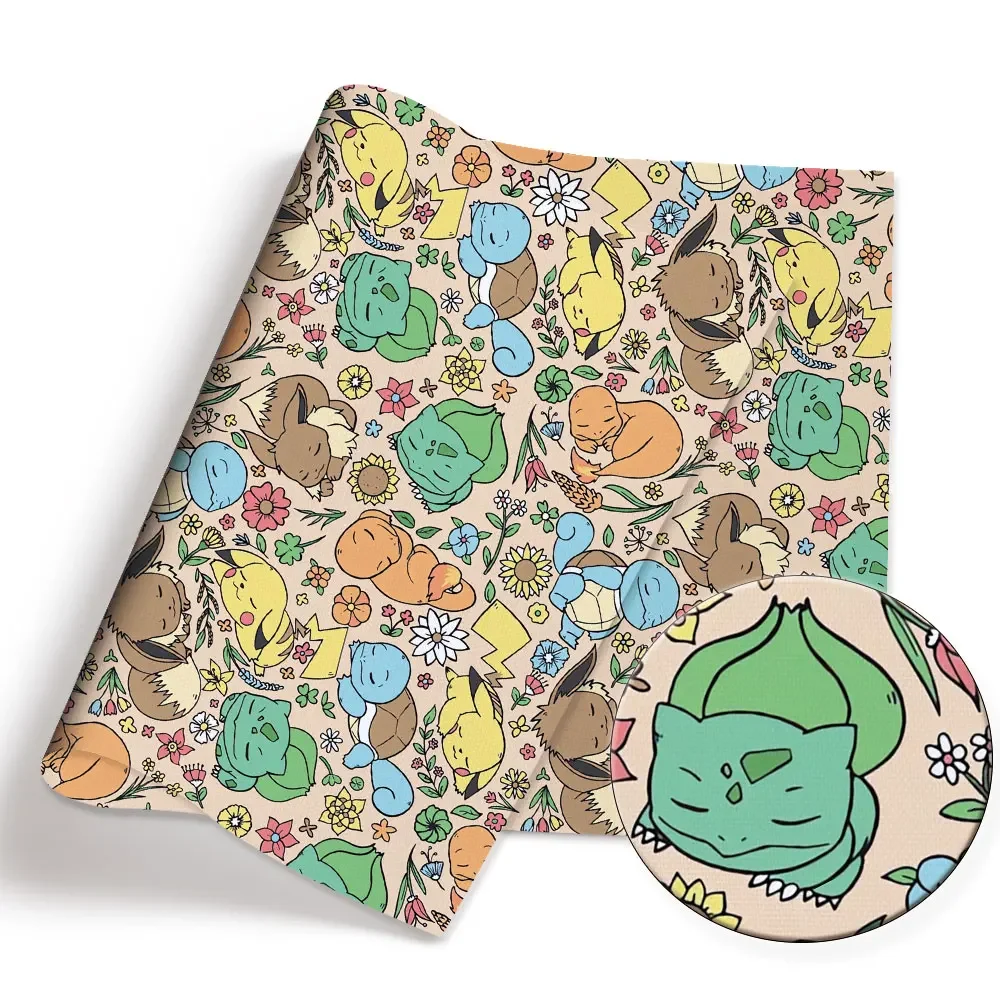 Pokemon Cartoon Fabric140*50cm - Baby Products In Japan 评论和价格
