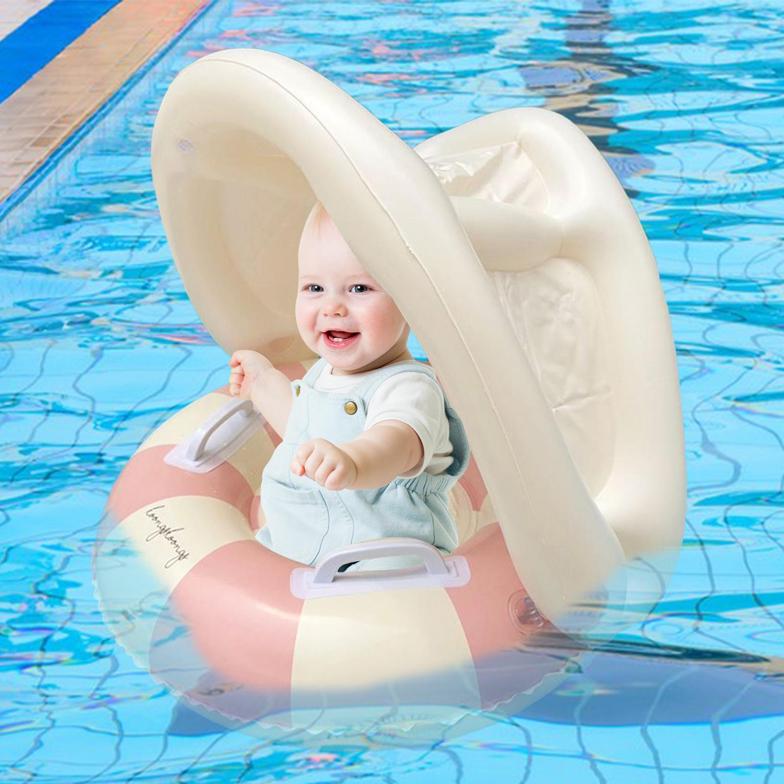 Baby Pool Float Ring Baby Infl - Baby Bath Tub Foldable 评论和价格