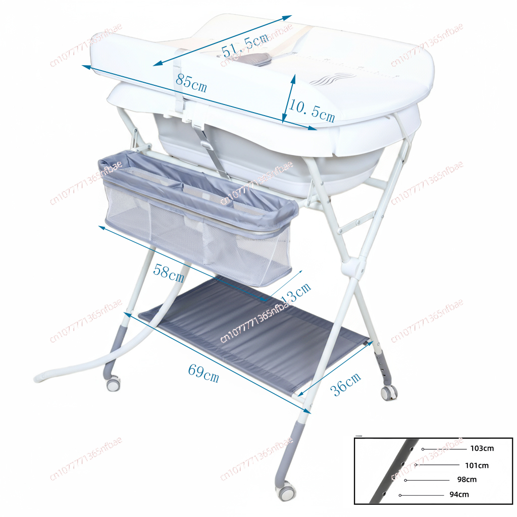 Baby Bath Tub & Changing Table - Baby Bath Tub Foldable 评论和价格