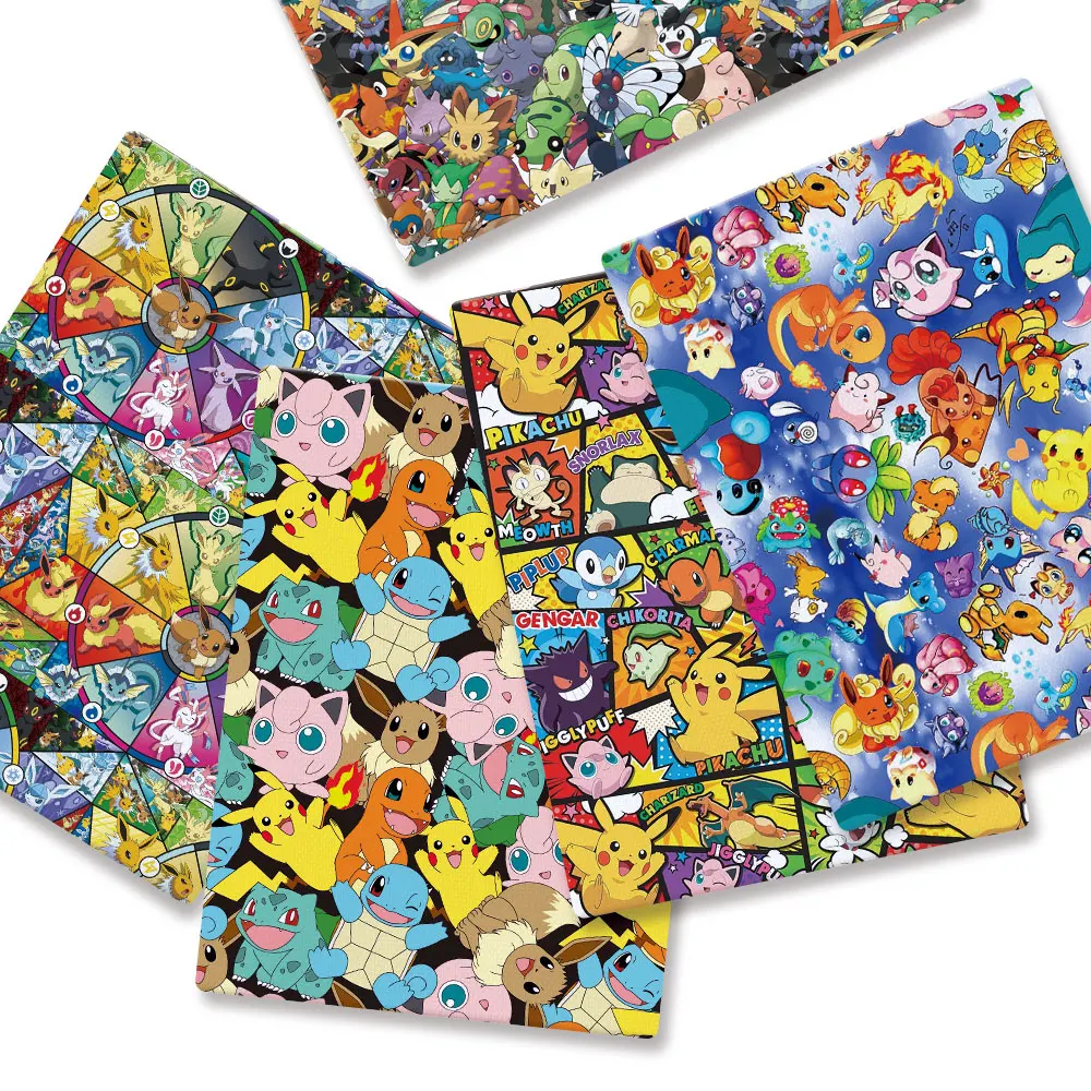 Pokemon Cartoon Fabric140*50cm - Baby Products In Japan 评论和价格