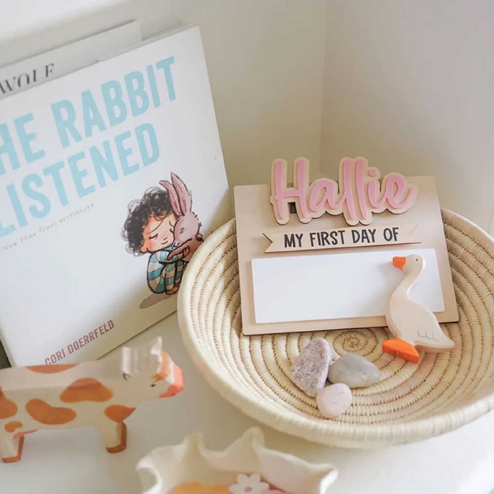 1Pc Custom First and Last Day  - Baby Products Decoration 评论和价格