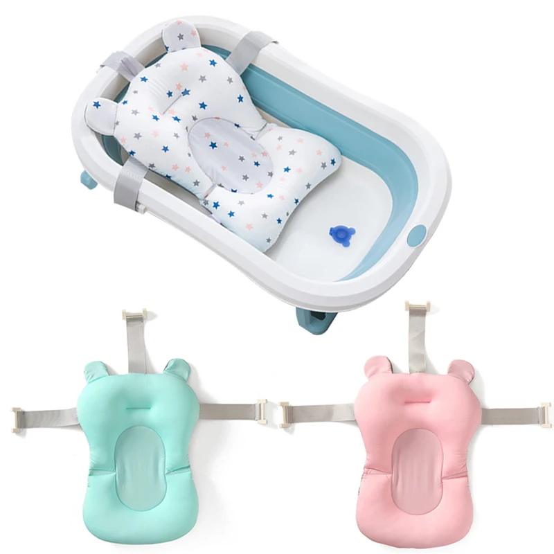Baby Shower Bath Tub Pad Non-S - Baby Bath Tub Foldable 评论和价格