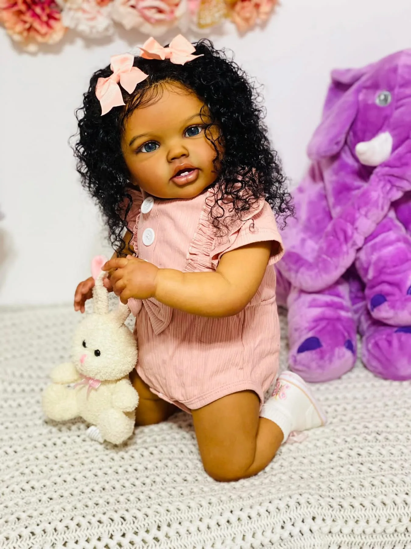 24Inch Reborn Baby Toddler Lot - Baby Products For Curly Hair 评论和价格