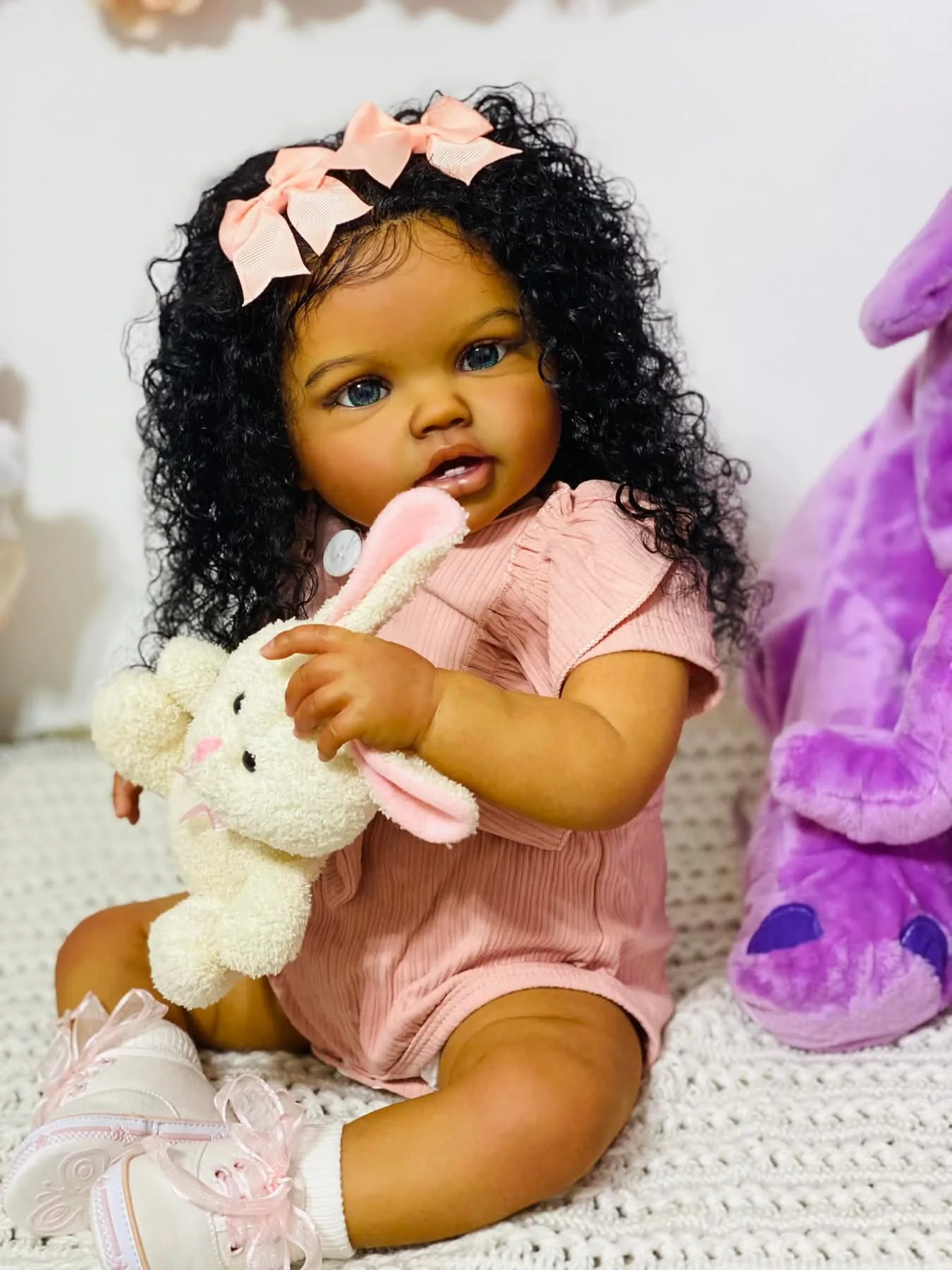 24Inch Reborn Baby Toddler Lot - Baby Products For Curly Hair 评论和价格