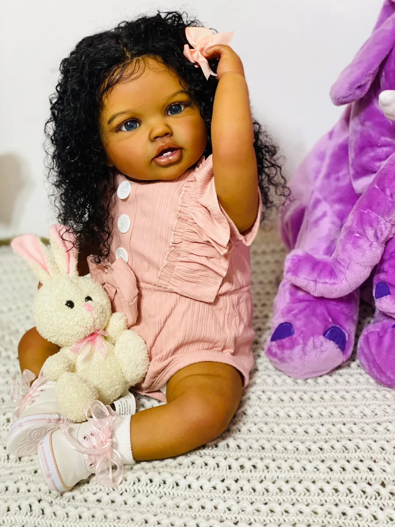 24Inch Reborn Baby Toddler Lot - Baby Products For Curly Hair 评论和价格