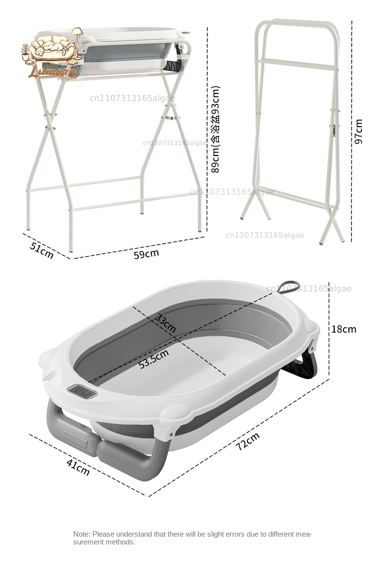 Baby Bath Tub with Stand and T - Baby Bath Tub Foldable 评论和价格