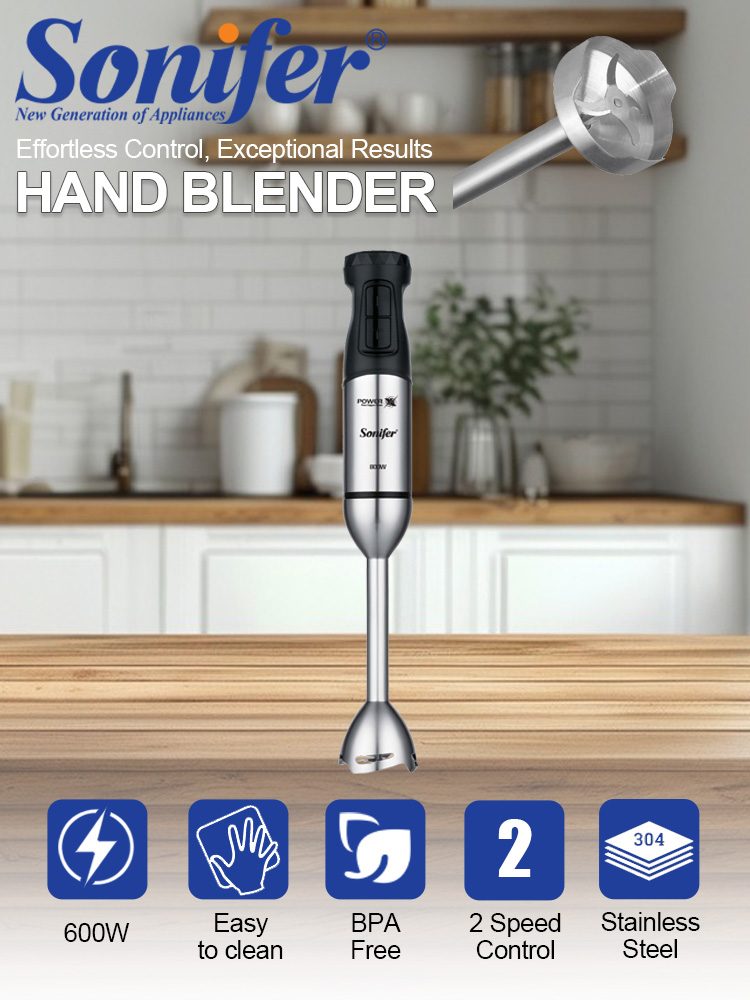 Hand Blender Sonifer SF-8181 6 - Baby Food Maker Blender 评论和价格