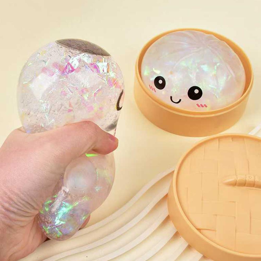 Soft Elastic Dumpling Squishy  - Baby Products Unique 评论和价格