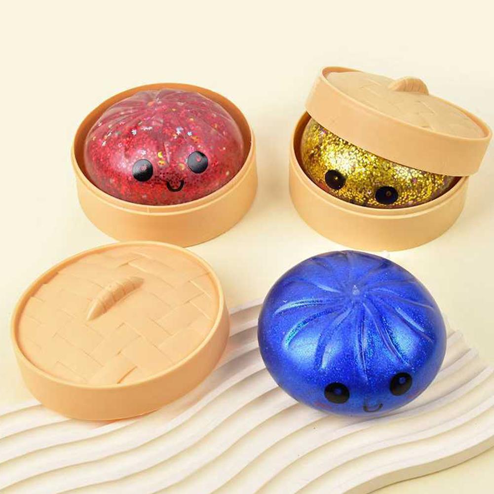 Soft Elastic Dumpling Squishy  - Baby Products Unique 评论和价格
