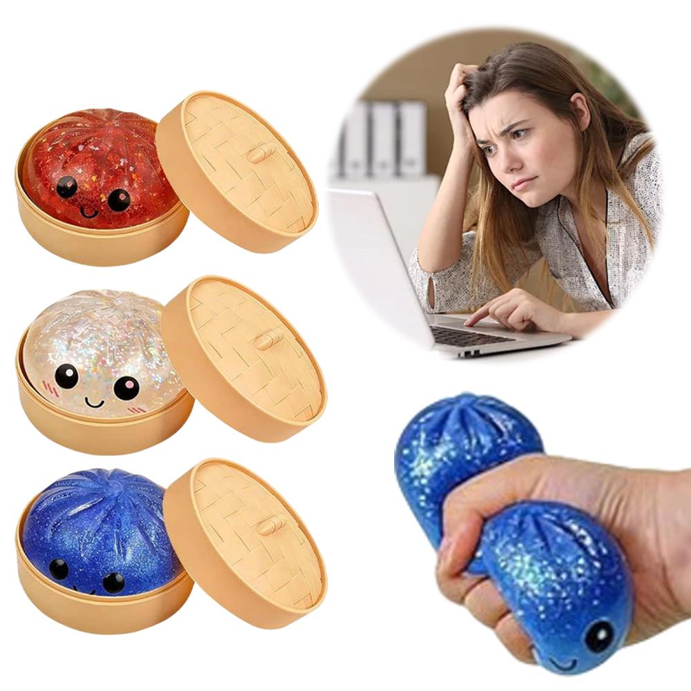 Soft Elastic Dumpling Squishy  - Baby Products Unique 评论和价格