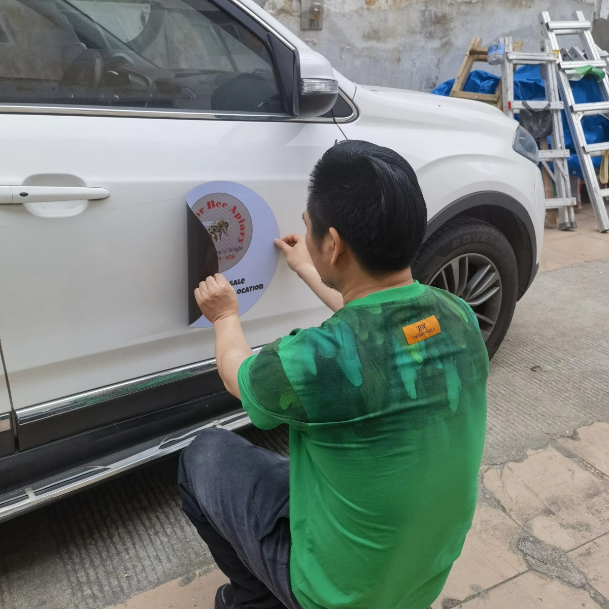 Customizable Magnetic Car Deca - Baby Products Decoration 评论和价格