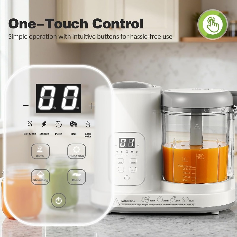 Baby Food Maker Steamer Blende - Baby Food Maker Blender 评论和价格
