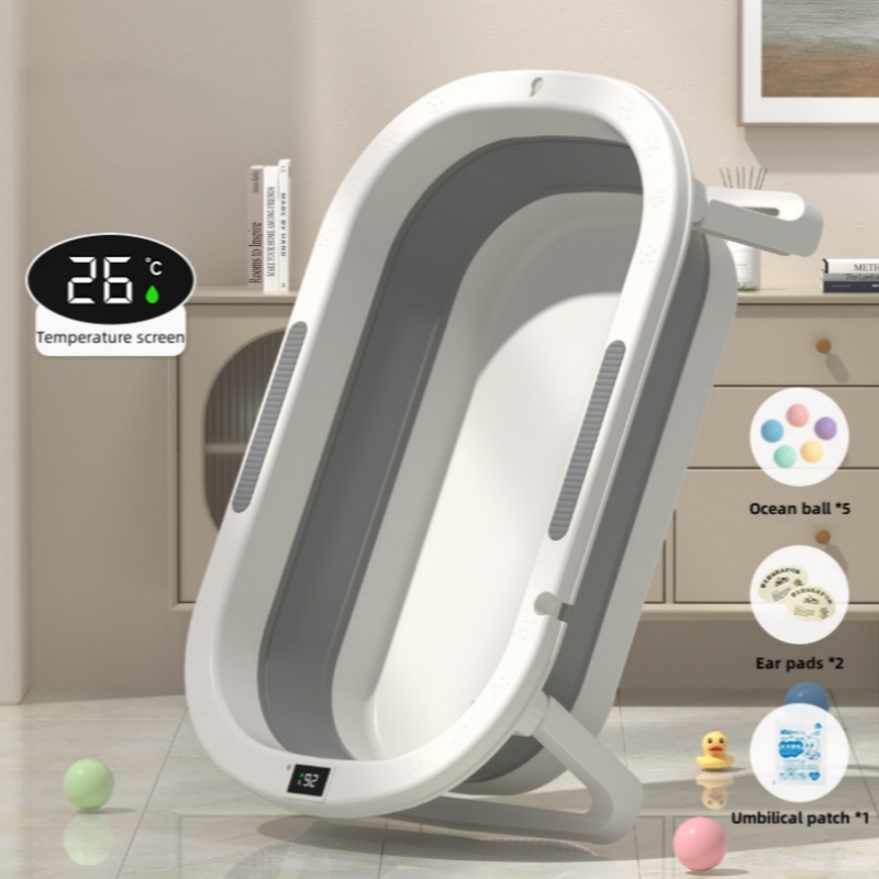 Baby Bath Tub Warm Bath Tub Ba - Baby Bath Tub Foldable 评论和价格