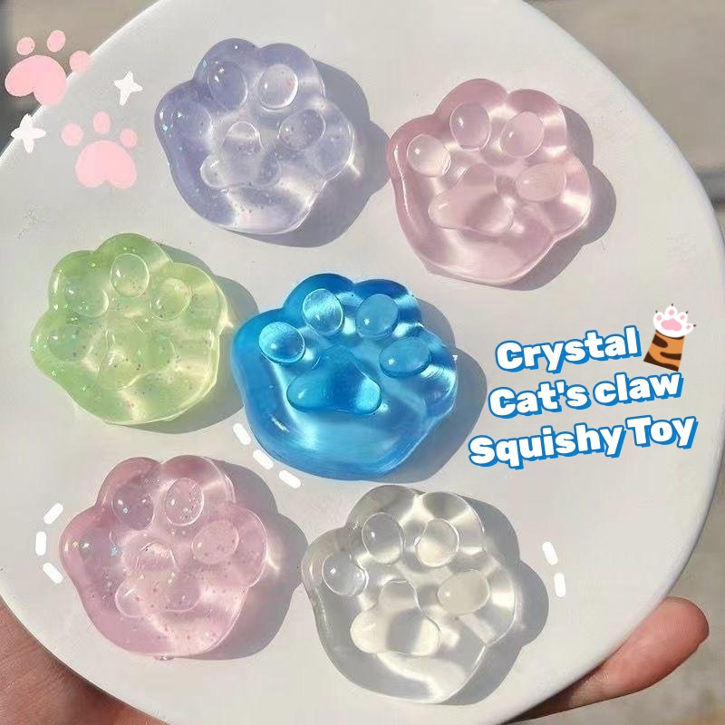 3PCS Kawaii Cat Paw Sticky Squ - Baby Products Unique 评论和价格