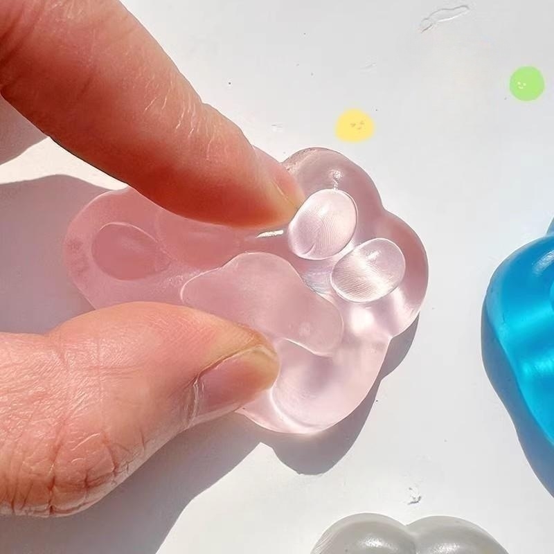 3PCS Kawaii Cat Paw Sticky Squ - Baby Products Unique 评论和价格