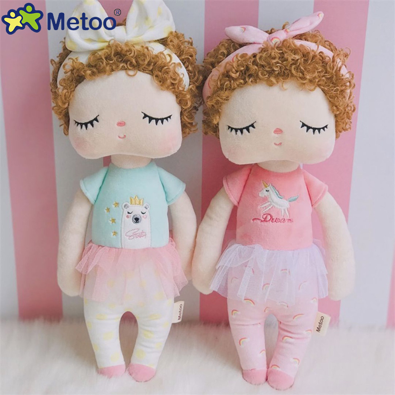 34CM Soft Metoo Angela Plush D - Baby Products For Curly Hair 评论和价格