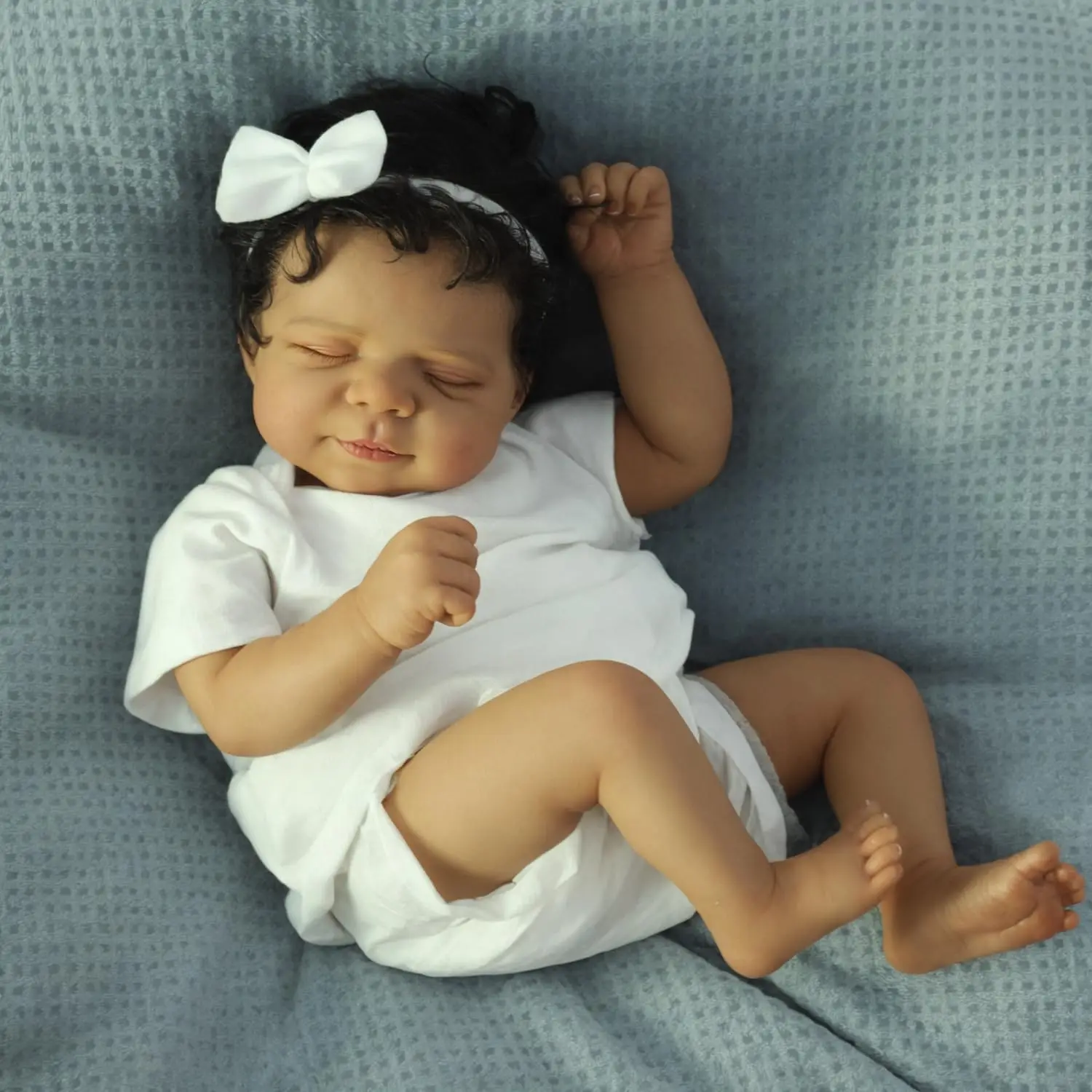 Pascale Dark Skin 19inch Soft  - Baby Products For Curly Hair 评论和价格