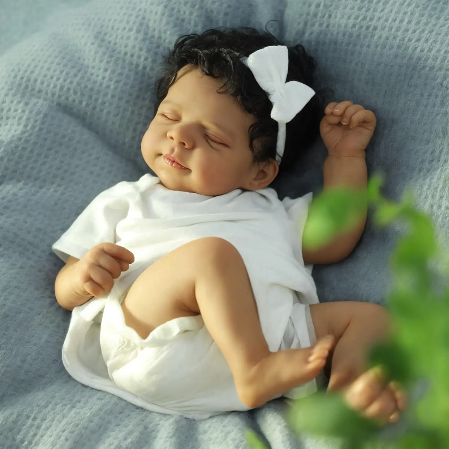 Pascale Dark Skin 19inch Soft  - Baby Products For Curly Hair 评论和价格