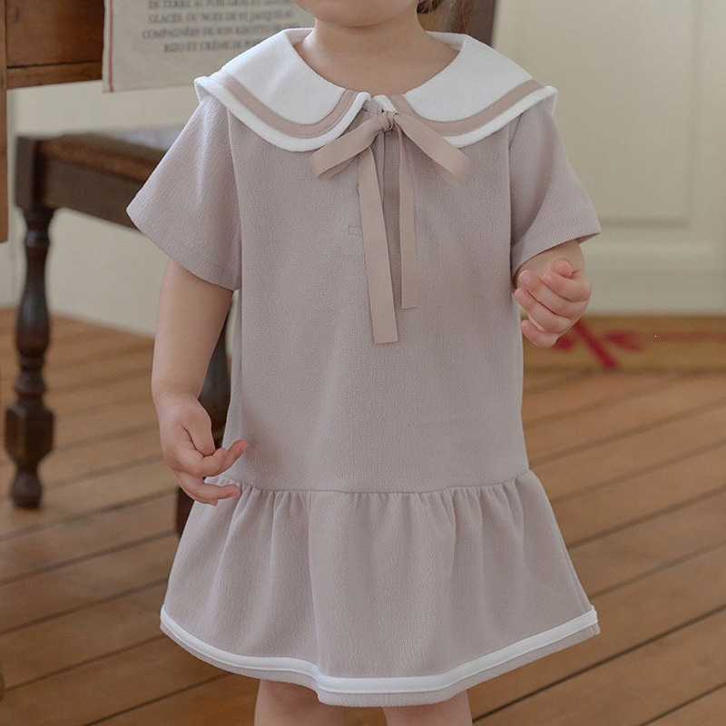 Girl's Baby Collar Dress 2026  - Baby Products Korean 评论和价格