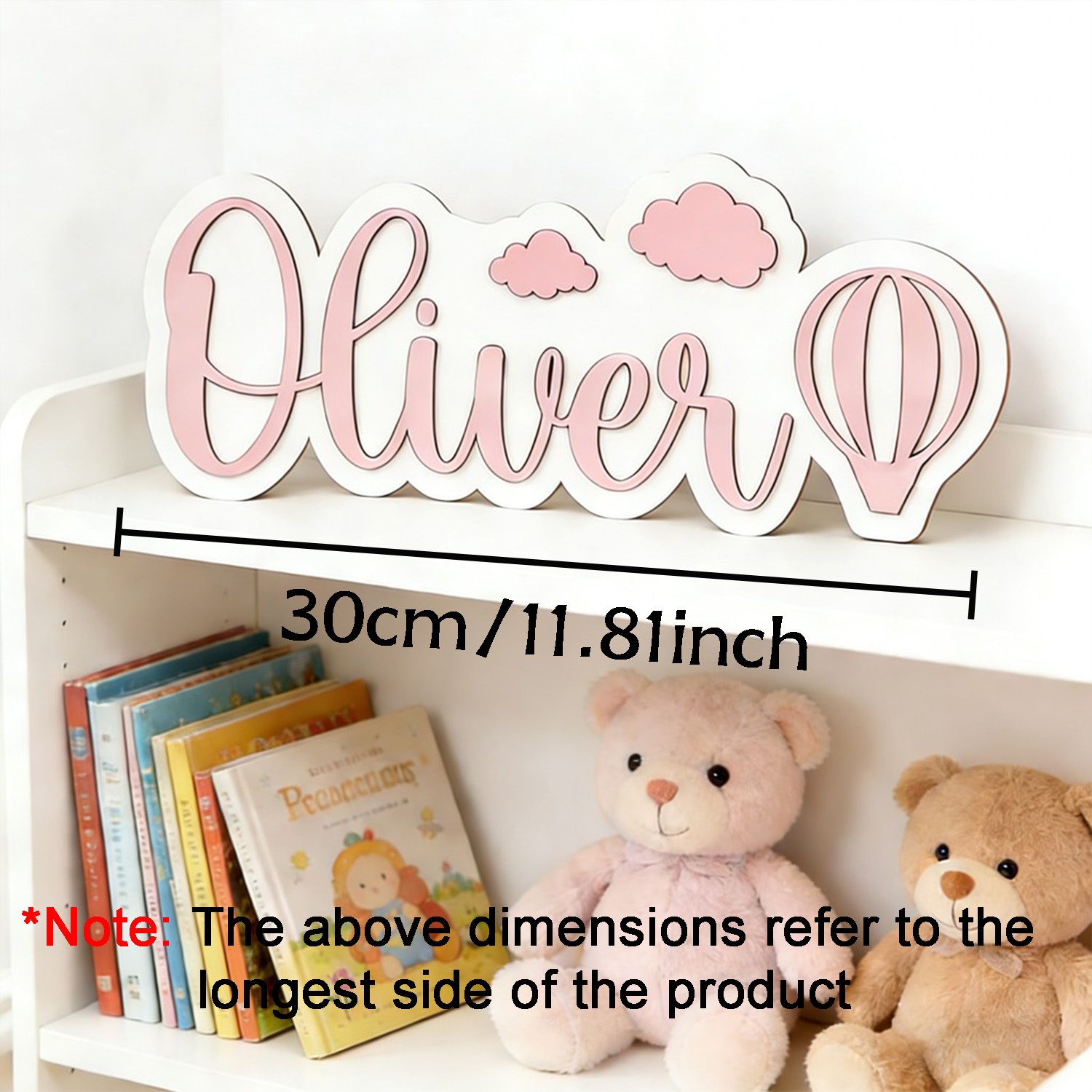 Personalized Hot Air Balloon & - Baby Products Decoration 评论和价格