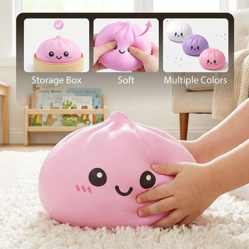 New 25cm Colorful Dumpling Toy - Baby Products Unique 评论和价格